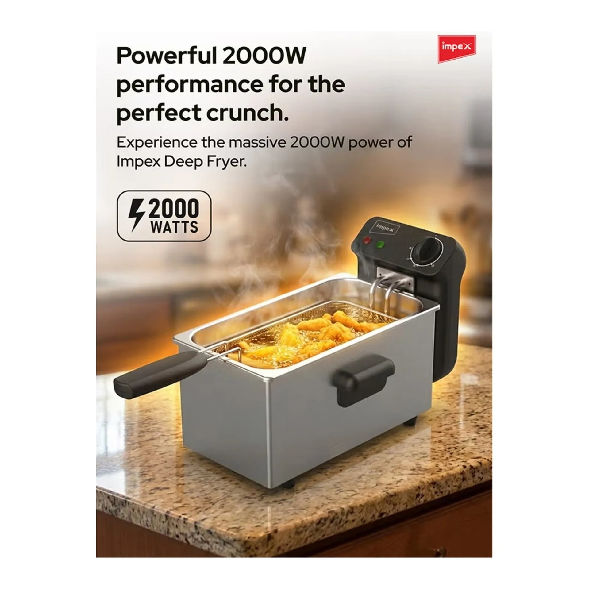 Impex 3 Ltr. Deep Fryer (IDF 1003)