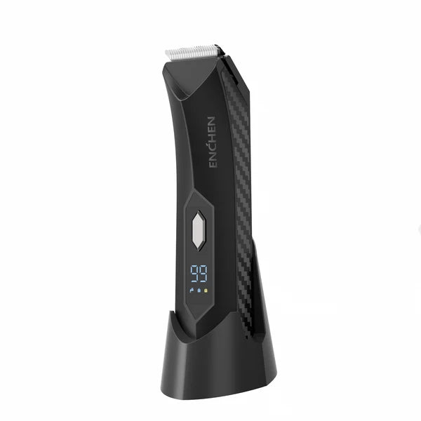 Enchen All-in-One Multi-Function Men's Electric Hair Trimmer Set – Ceramic Blade Body & Groin Groomer, Type-C Rechargeable - SPARK2