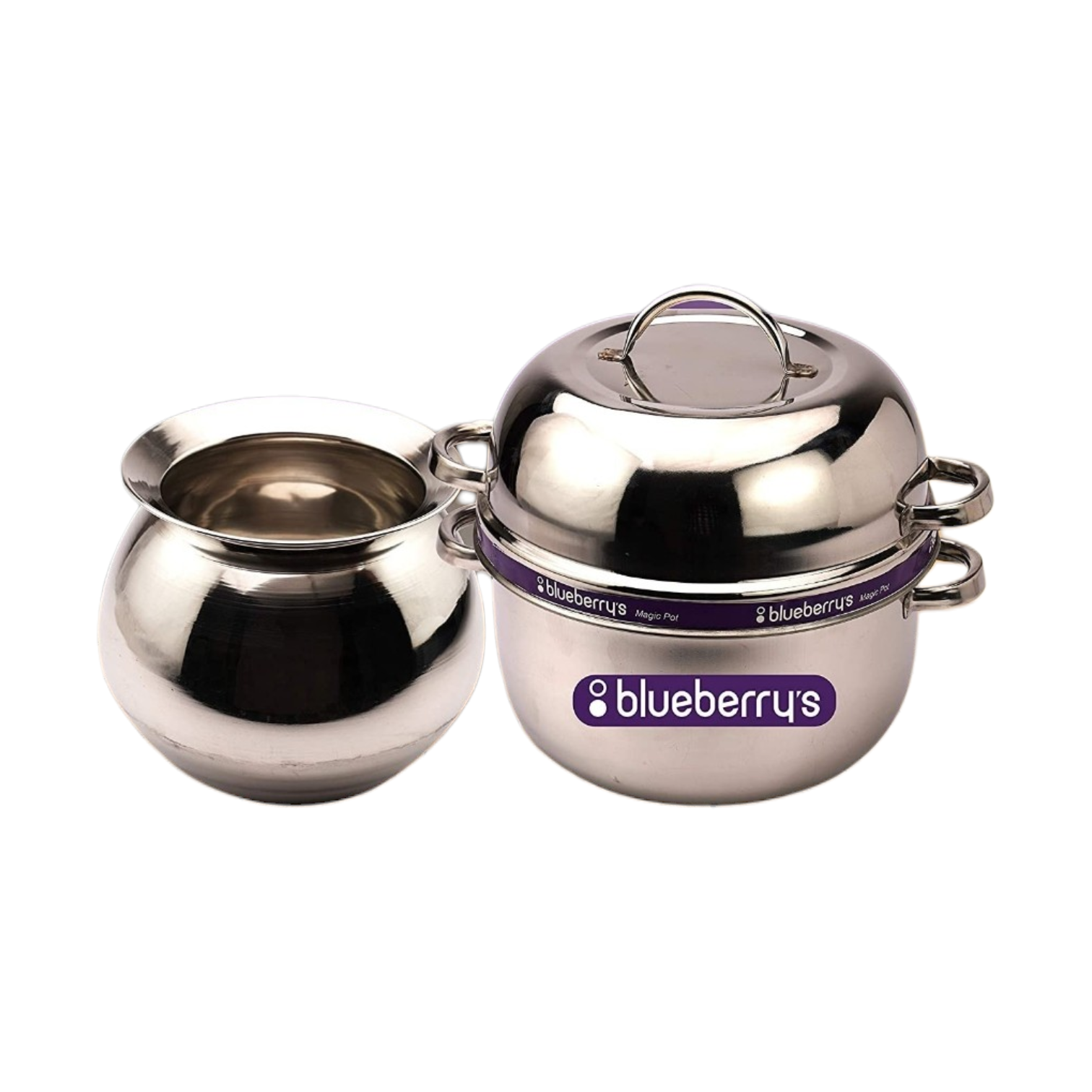 Blueberrys Stainless Steel Steam Thermal Rice Cooker (1Kg)