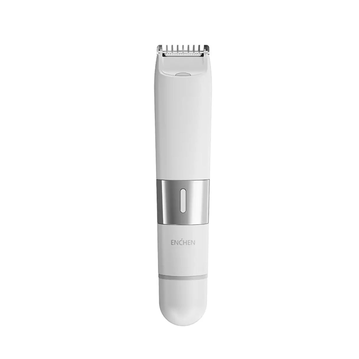 Enchen 2-in-1 Electric Shaver – Dual Head Trimmer & Shaver with Double Ring Cutter, USB Type-C Rechargeable - A3 White