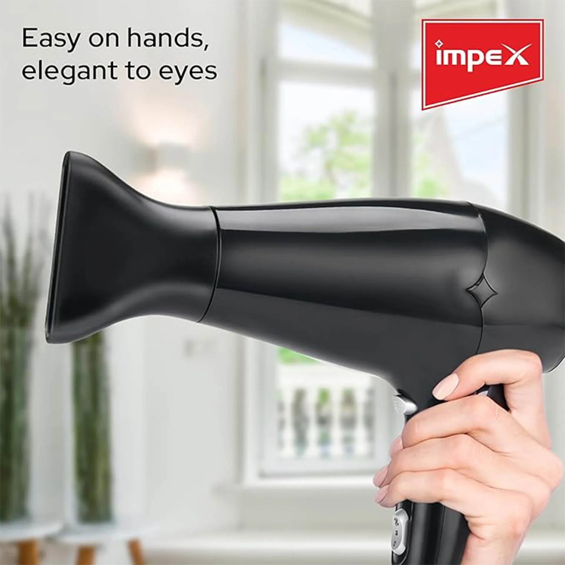 Impex Hair Straigtner+Hair Dryer Combo Hair Styler (HSK 101)