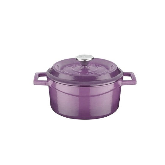Mr.Light - Amercook IPOT 24cm Classic Enameled Cast Iron Casserole with Lid