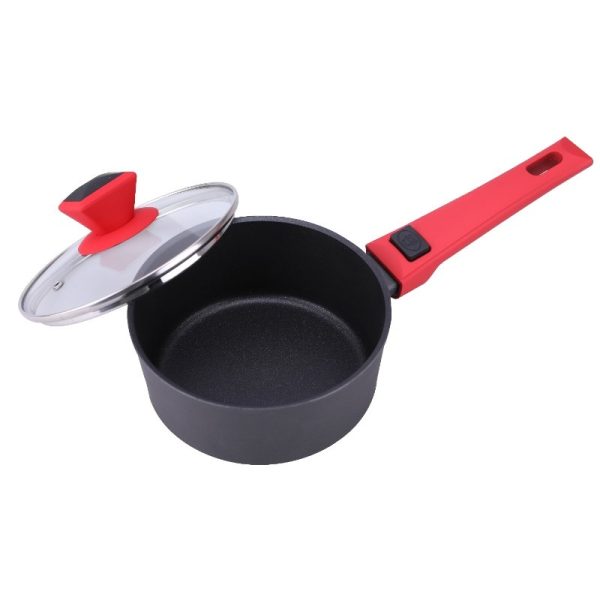 Mr.Light - Amercook Infito Nonstick Saucepan with Lid 18cm - Detachable Handle