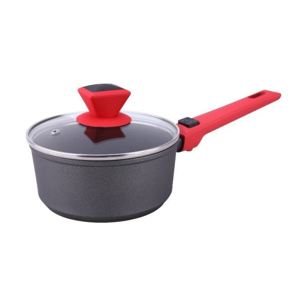 Mr.Light - Amercook Infito Nonstick Saucepan with Lid 18cm - Detachable Handle