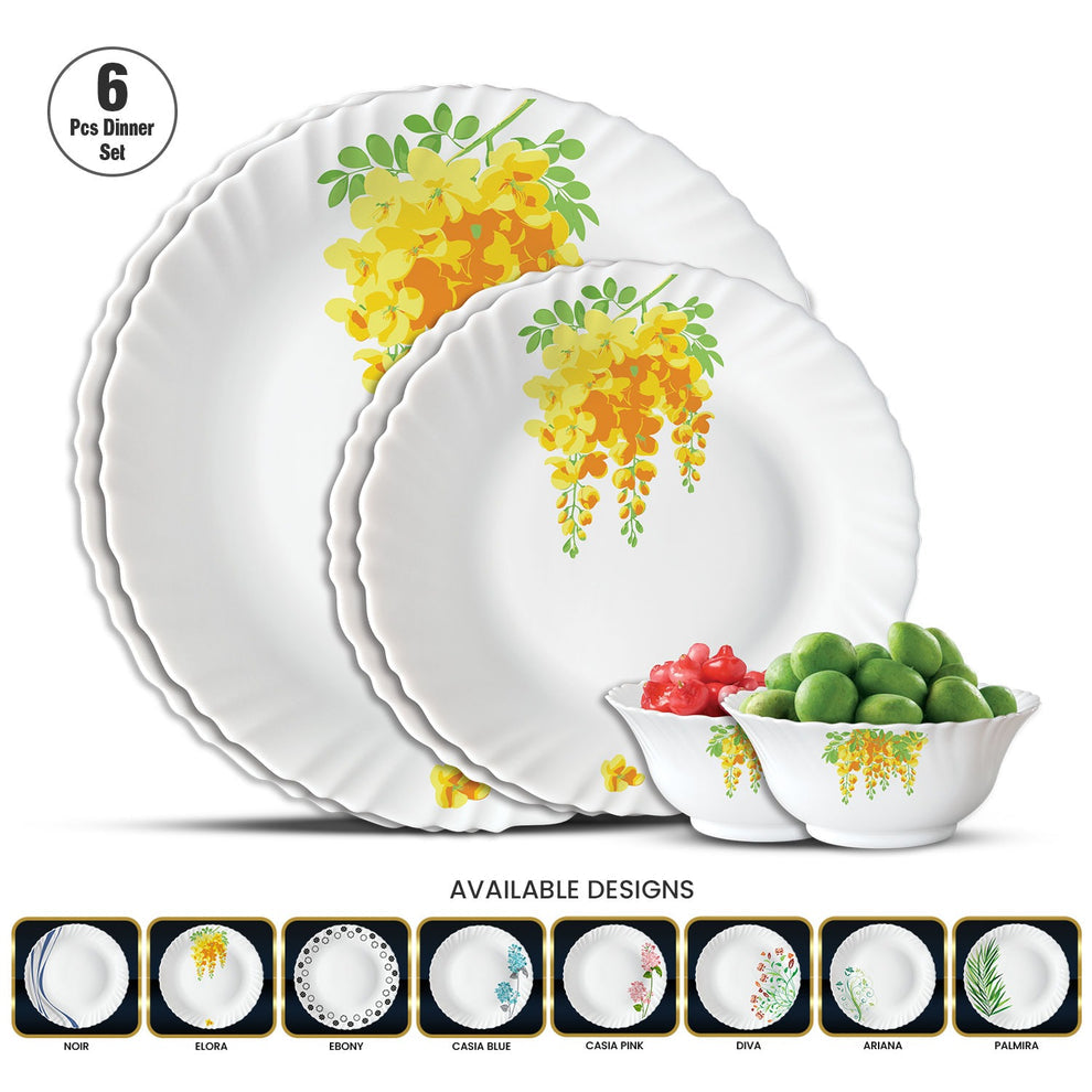 Blueberrys Opel Ware 6 pcs Set