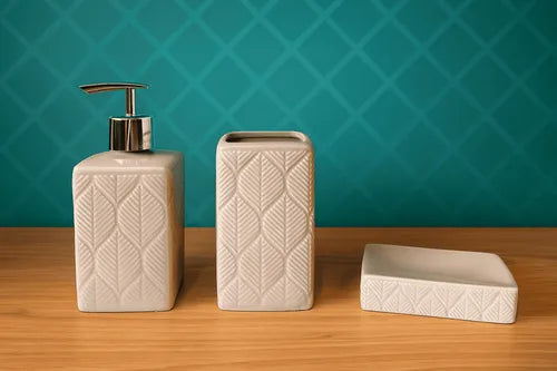 Bathroom Accessory Set BL019-White