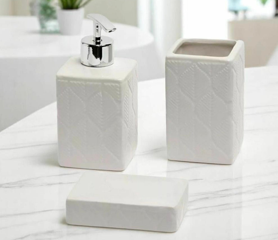 Bathroom Accessory Set BL019-White