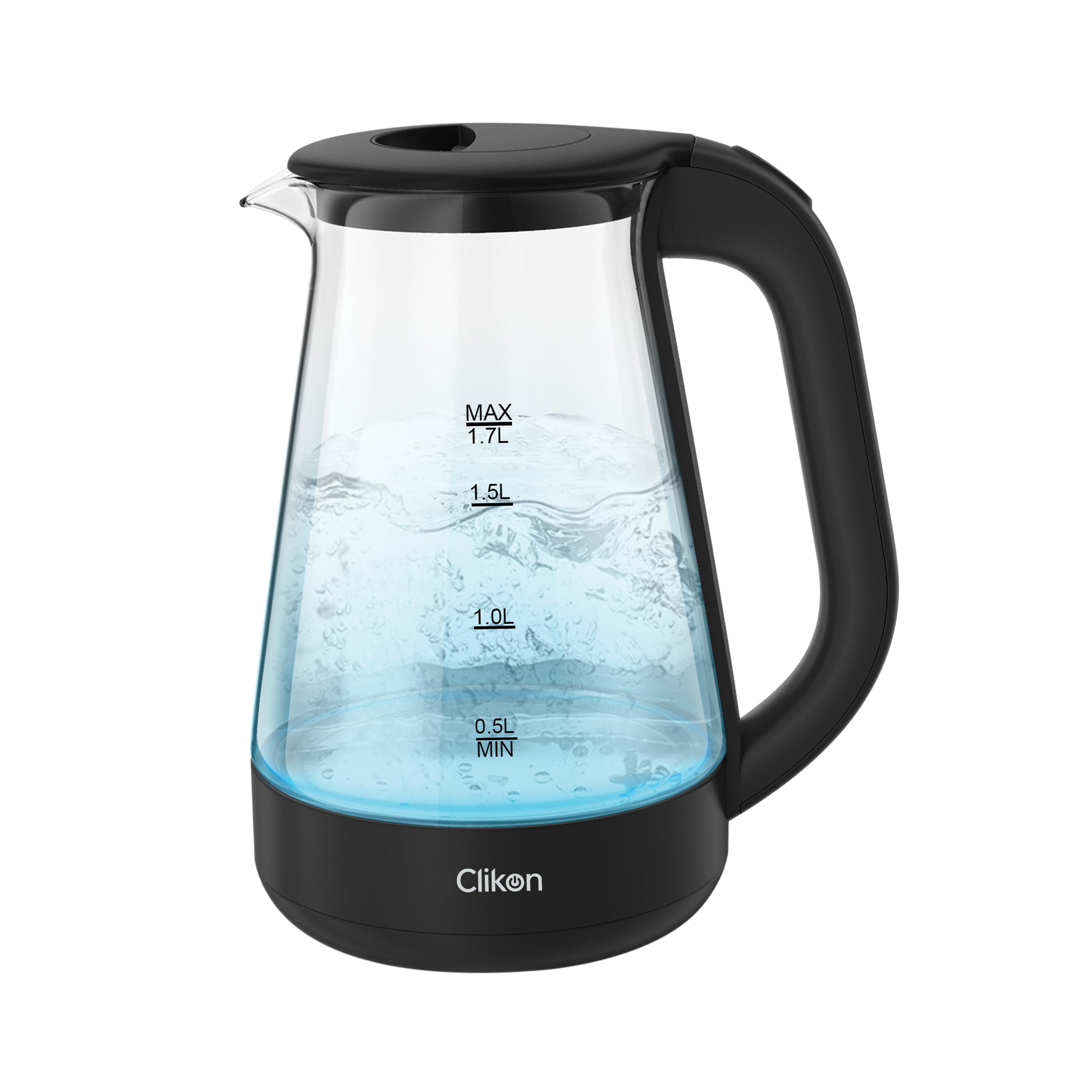 Clikon Glass Kettle 1.7L 1850-2200W CK5147