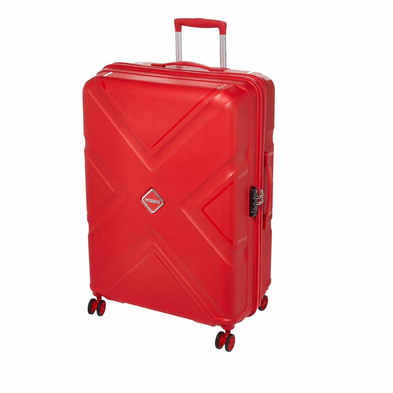 American Tourister Kross Trolley Bag – 79cm – Formula Red – LE200103
