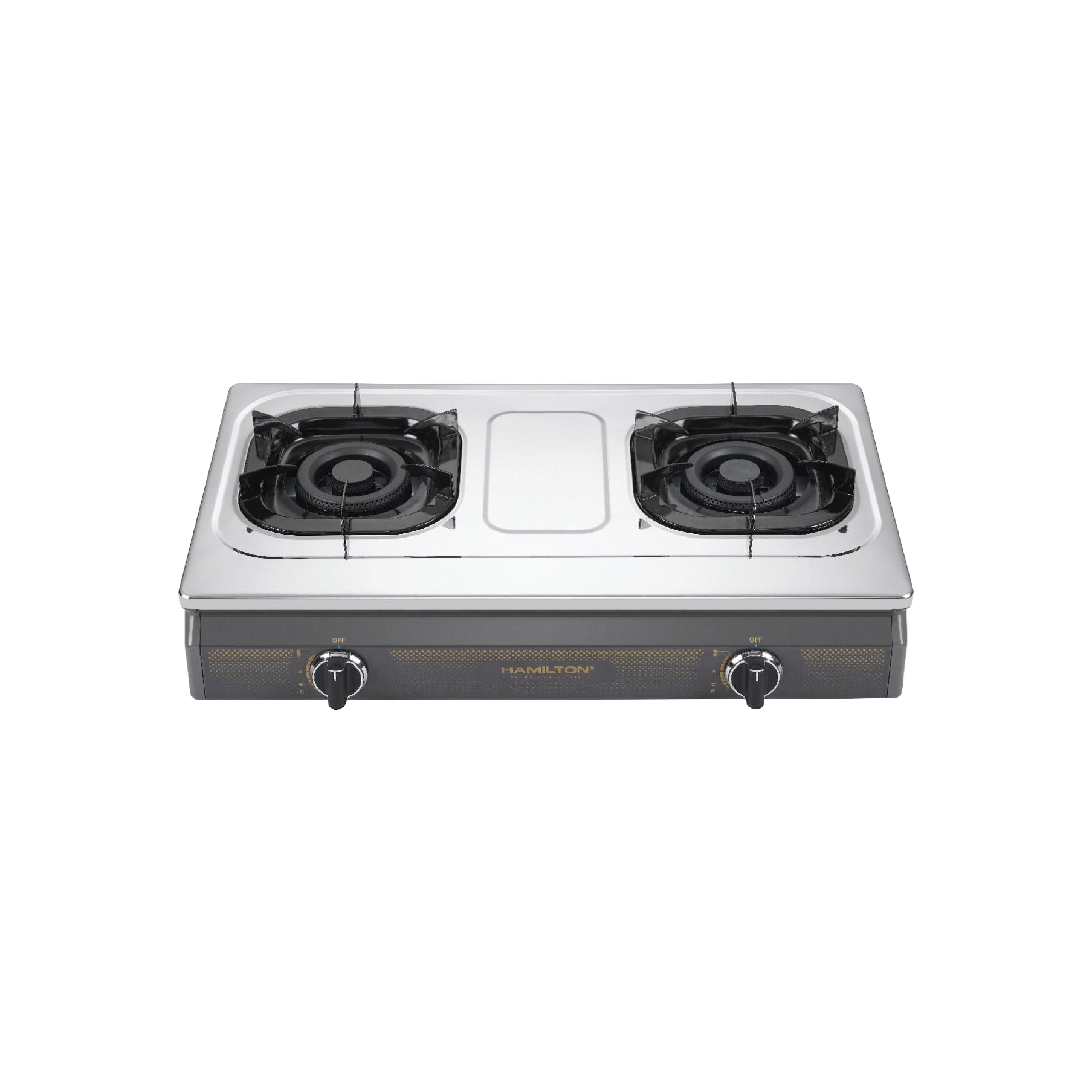 Hamilton 2 Burner Steel Gas Stove HT1129GC
