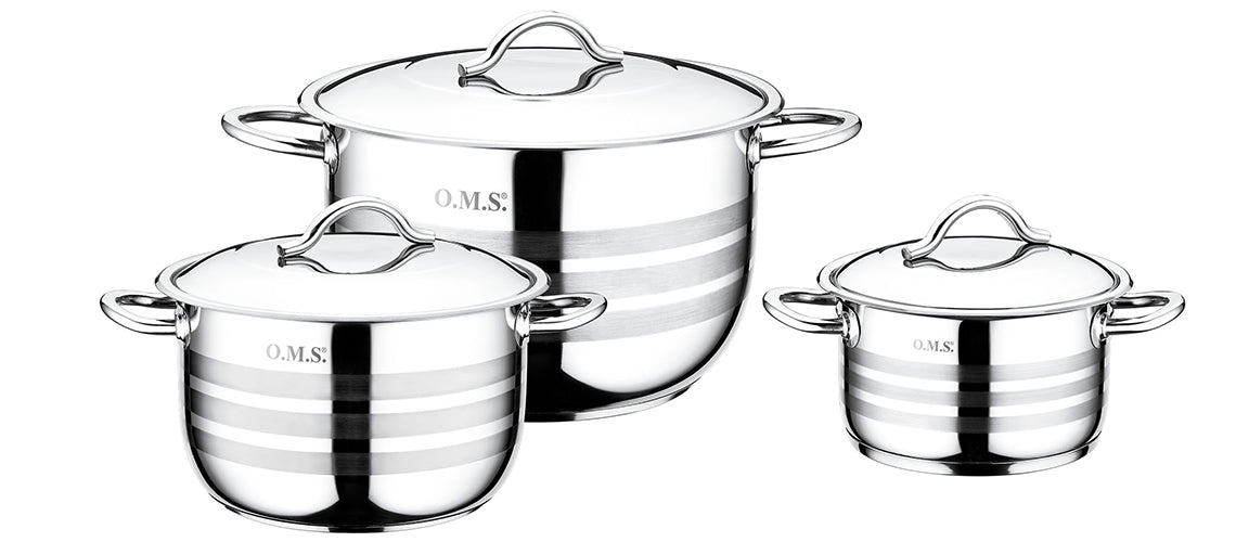 OMS 1045 6 PCS SETS STEEL SS