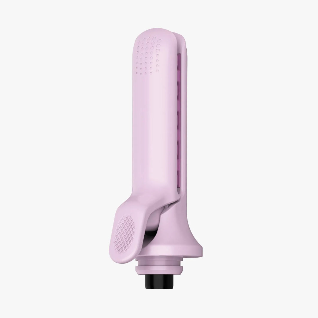 Porodo 5-In-1 Hair Styling Tool with Auto-Wrap Curling & Straightening - Pink - PDLFST218PK