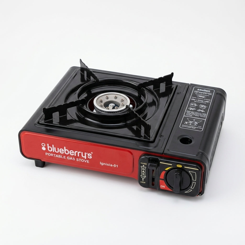 Blueberrys Single Burner Portable Gas Stove – Ignisia-01