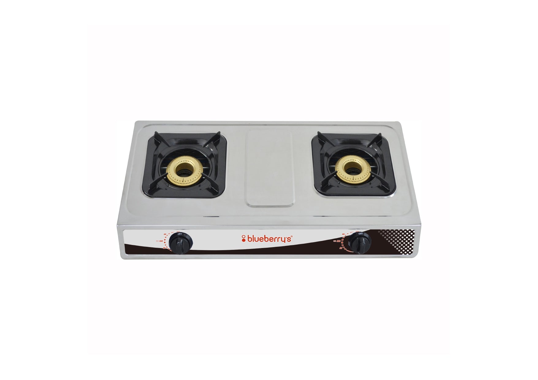 Blueberrys STASH-2124 GAS STOVE 2 BURNER