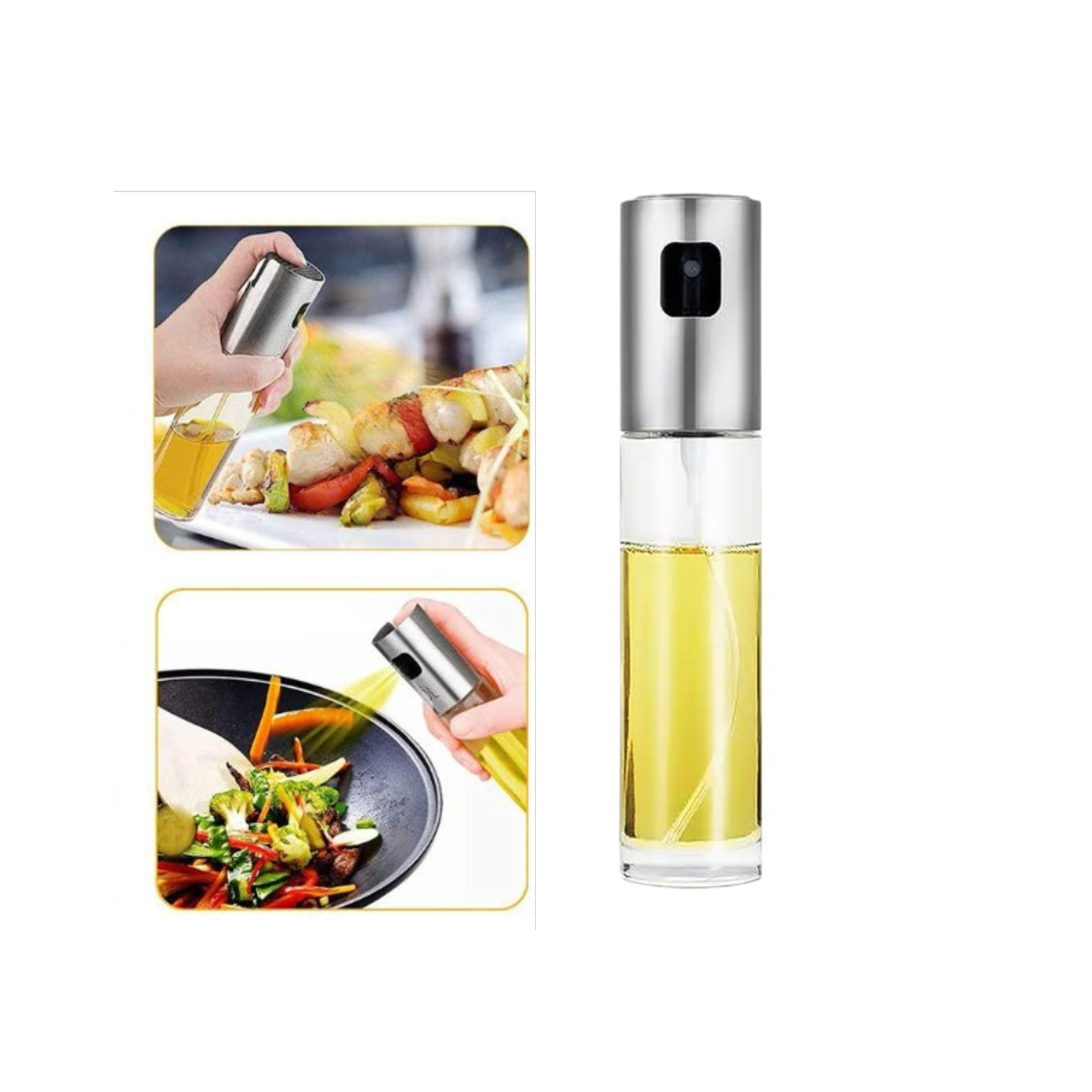 Professional Glass & Steel Oil Sprayer - TW-333444-P