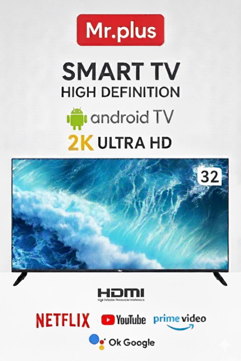MR.PLUS 32" SMART ANDROID LED TV A32S402