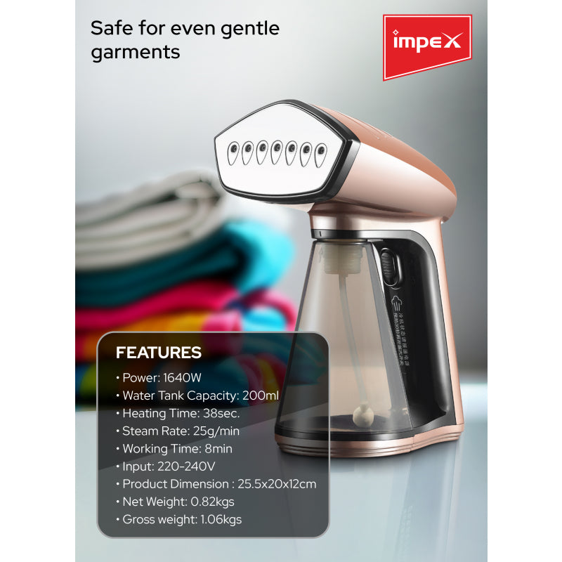 Impex Handheld Garment Steamer - GSM 6014