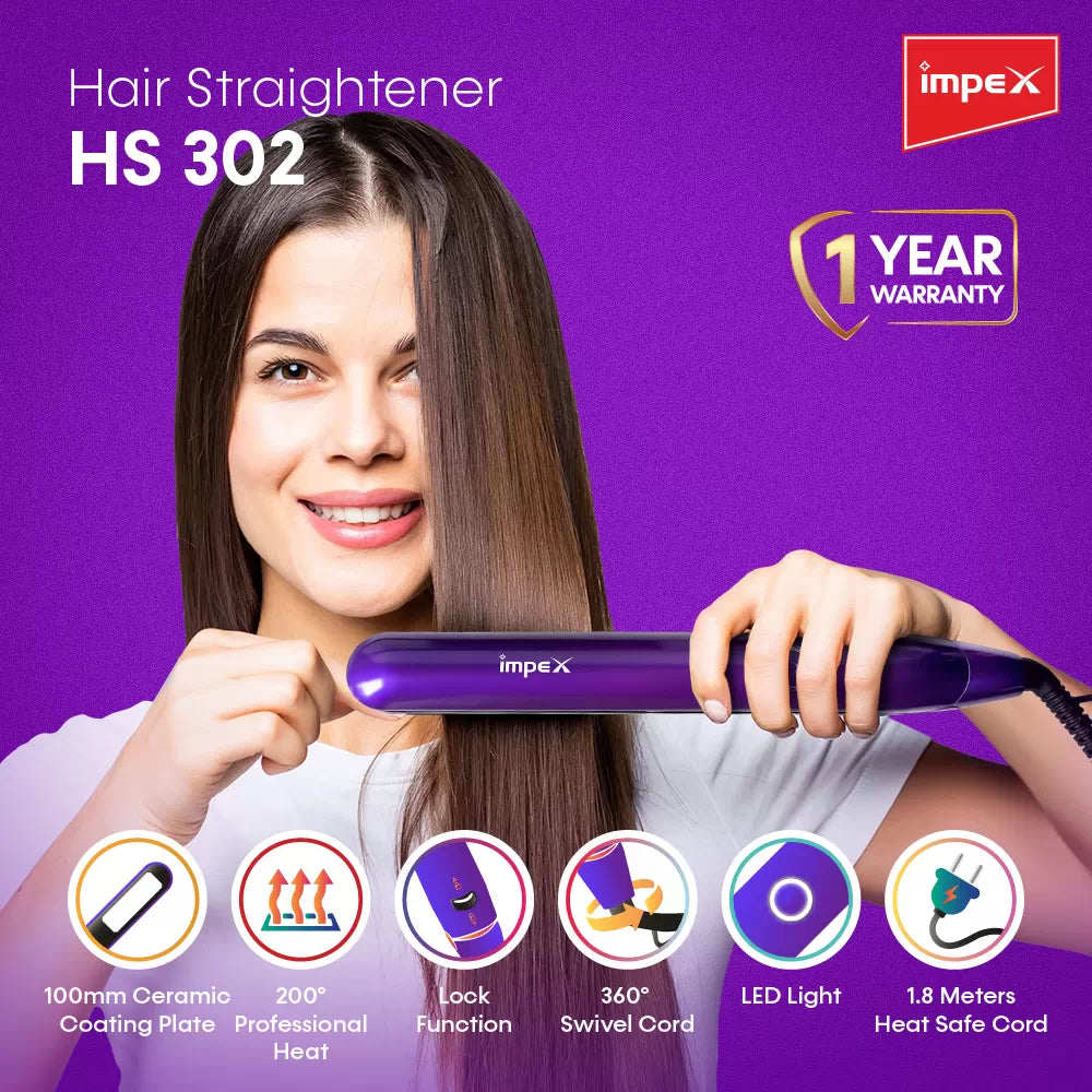 Impex Hair Strightener (HS 302)