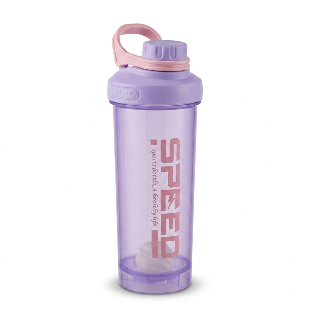SPEED Sports Shaker Bottle 800ml BPA-Free Leakproof with Shaker Ball - 2511