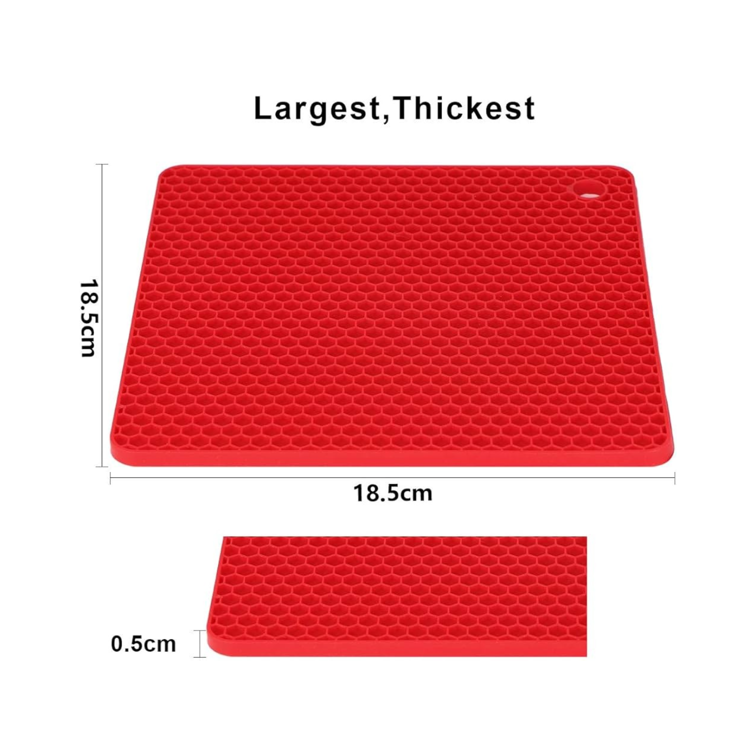 Heat-Resistant Silicone Honeycomb Pot Mat -2728
