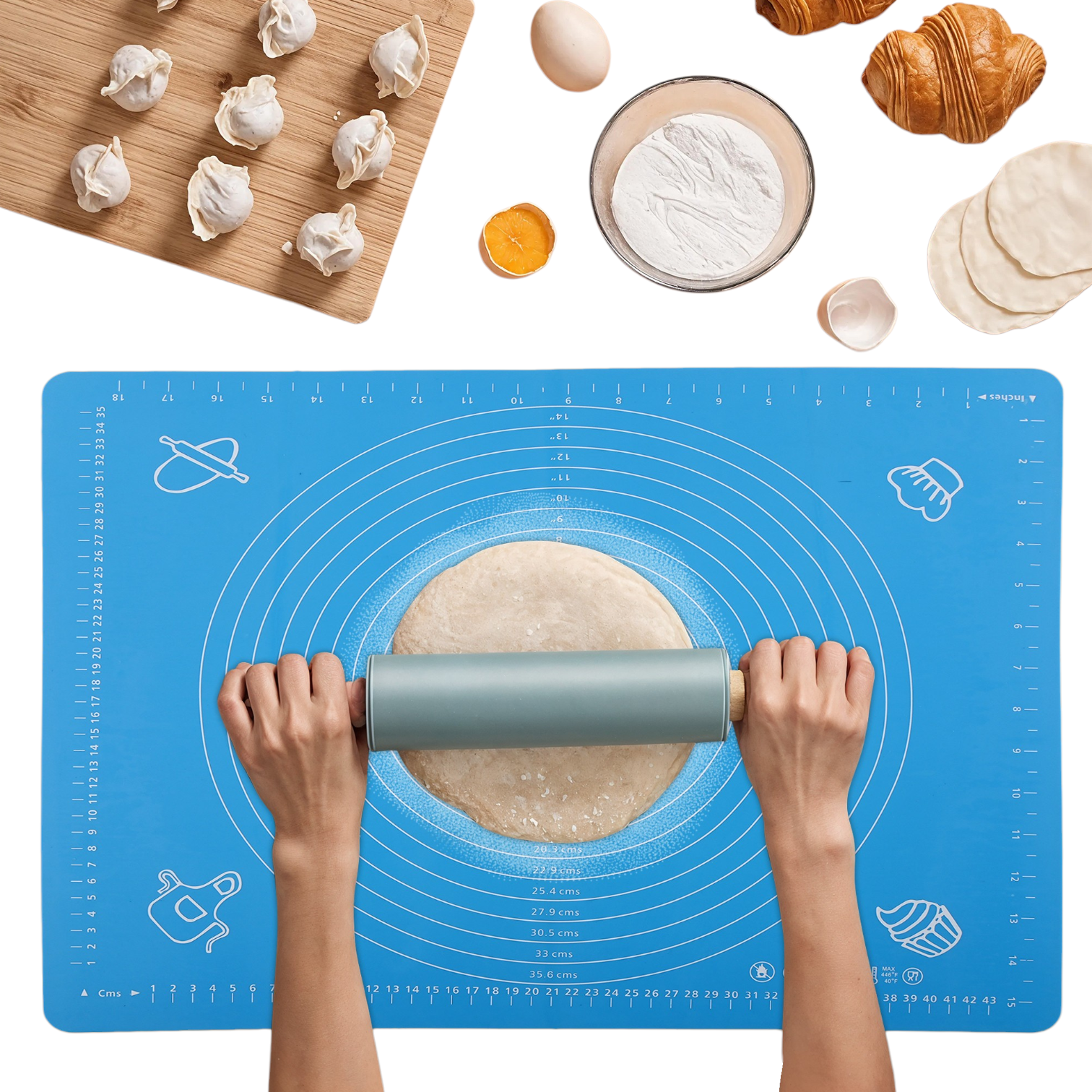 Silicone Countertop Dough Mat - lE-54846