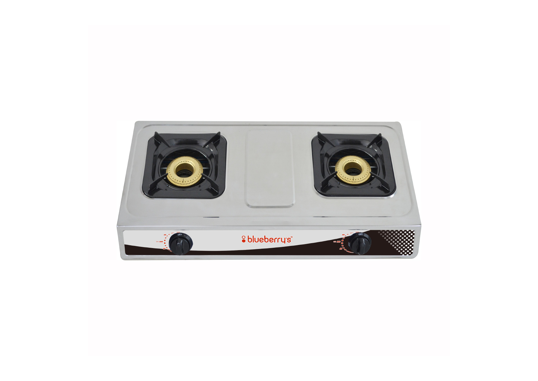 Blueberrys STASH -2125 GAS STOVE 2 BURNER
