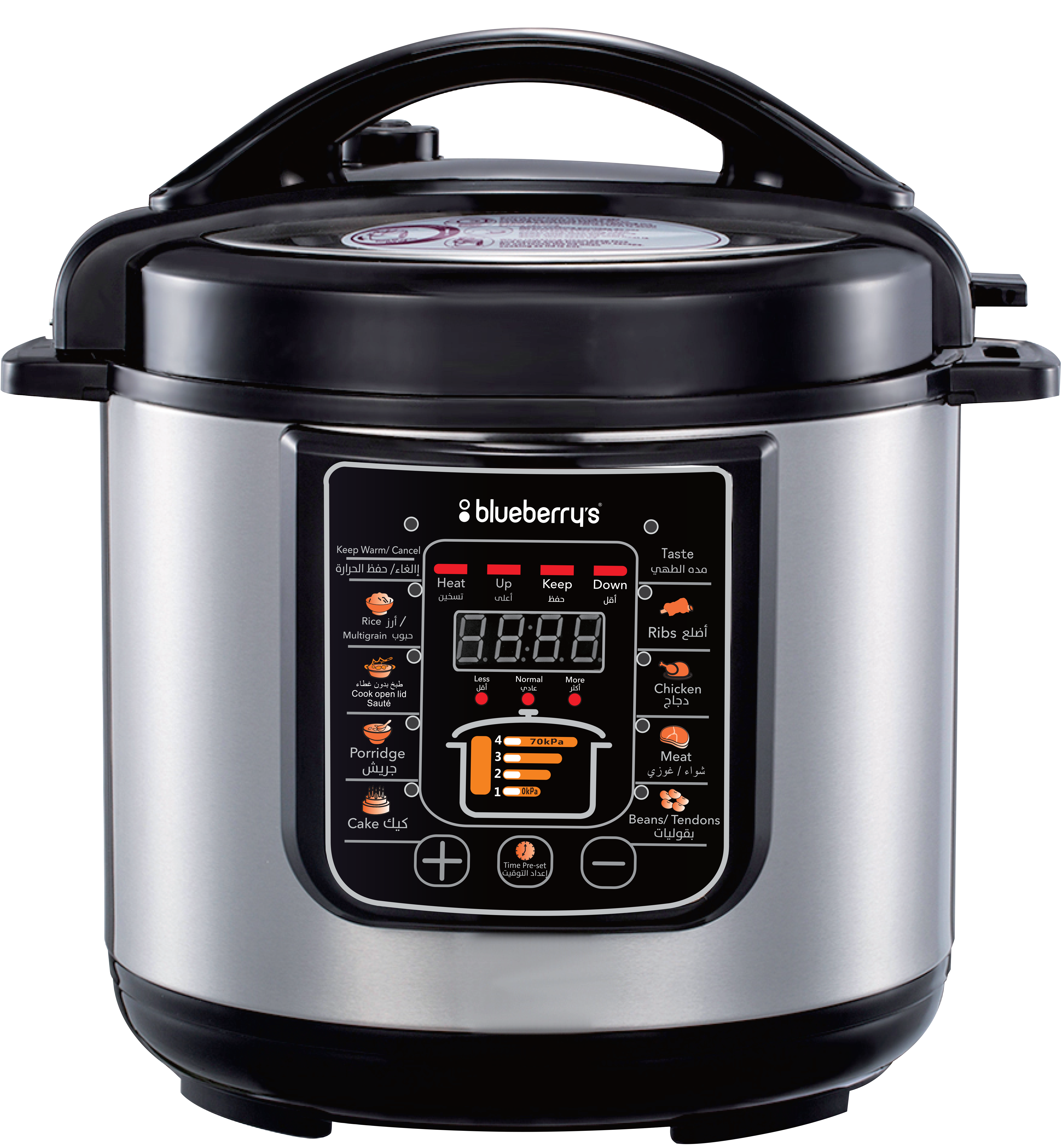 Blueberrys BEPC 6 Electric Pressure Cooker 6L