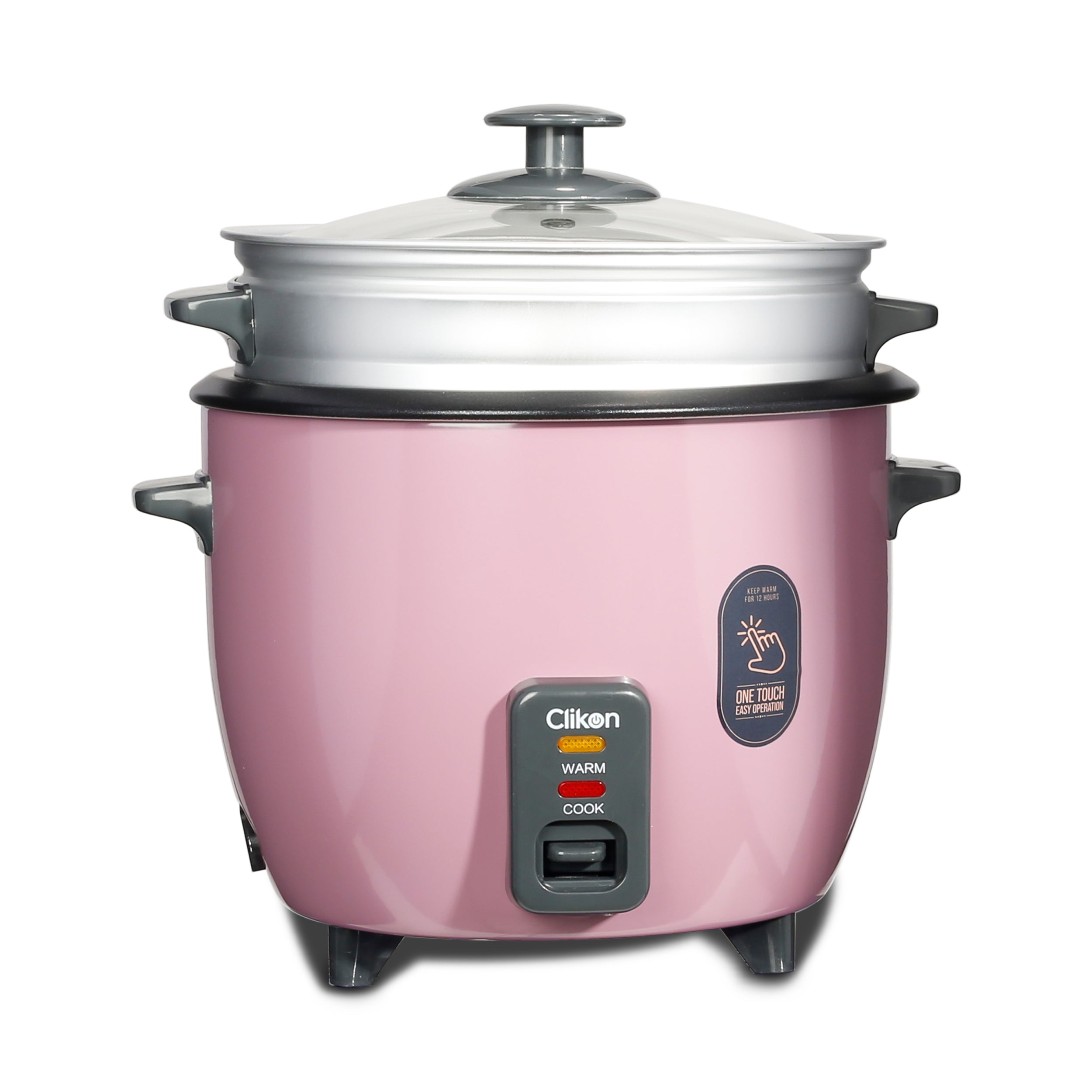 Clikon Rice Cooker with Steamer 1.5L CK2702