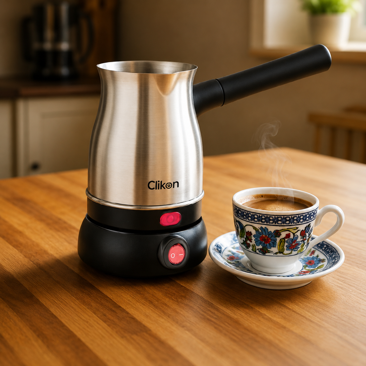 Clikon Turkish Coffee Maker – 600W – 0.6L – CK5161