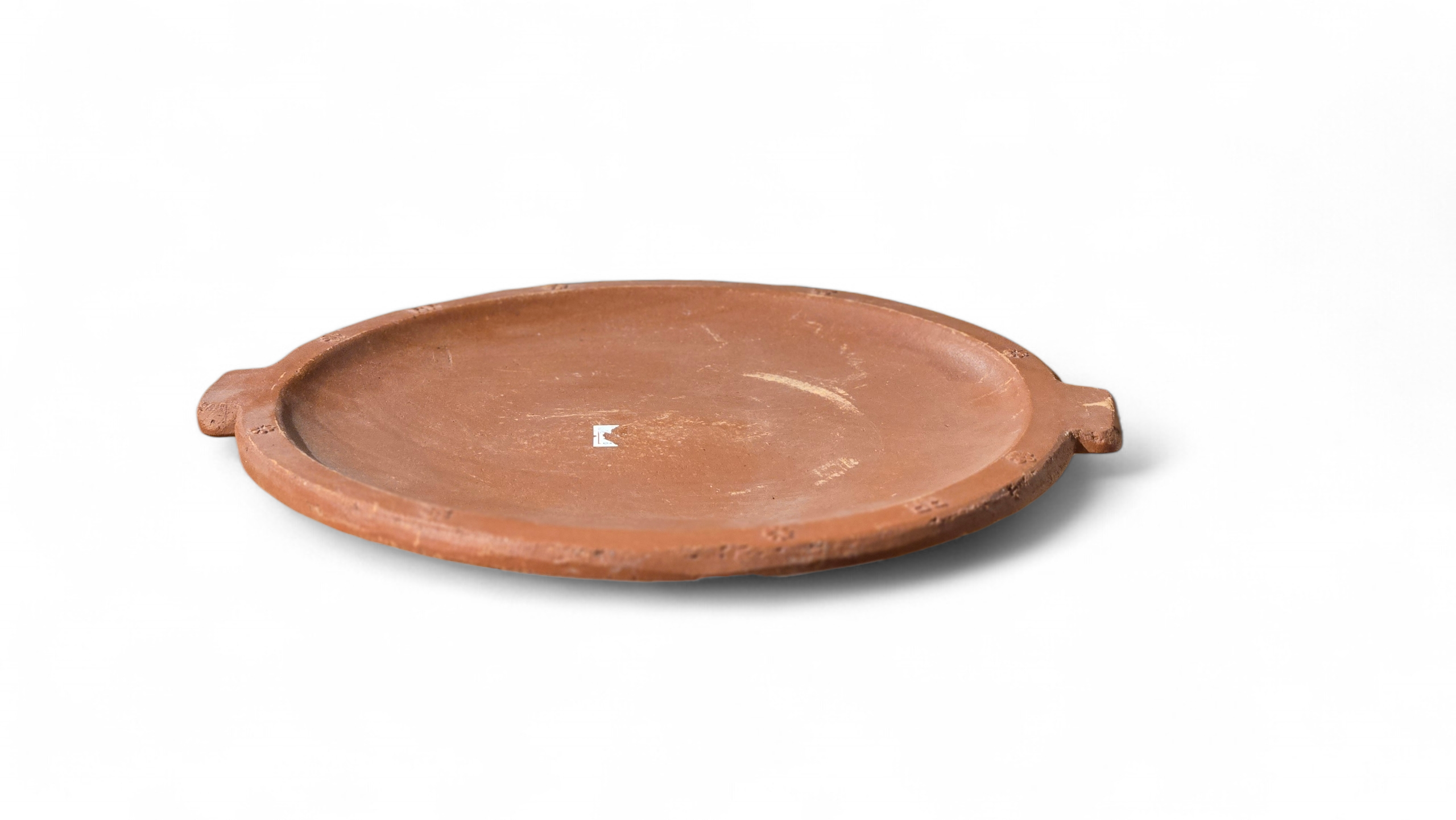 Clay Dosa Chatty 12" – Traditional Earthen Dosa Pan 12"
