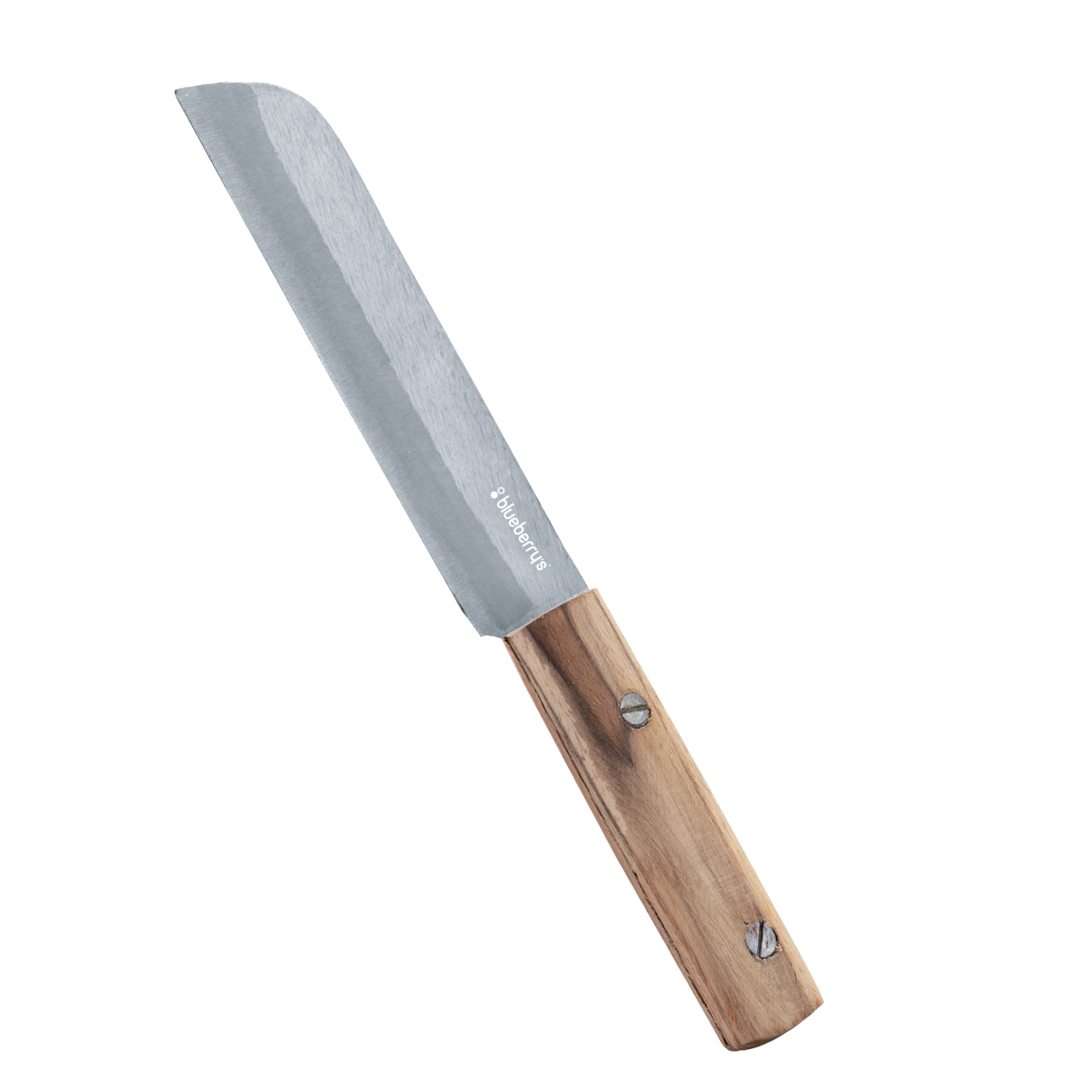 Blueberrys Kitchen Knife with Wooden Handle 6" Down