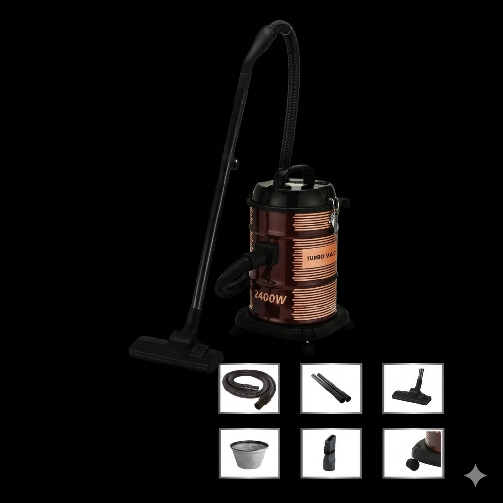 Blueberrys BB4280- 2400W- 22L Dry vacuum cleaner