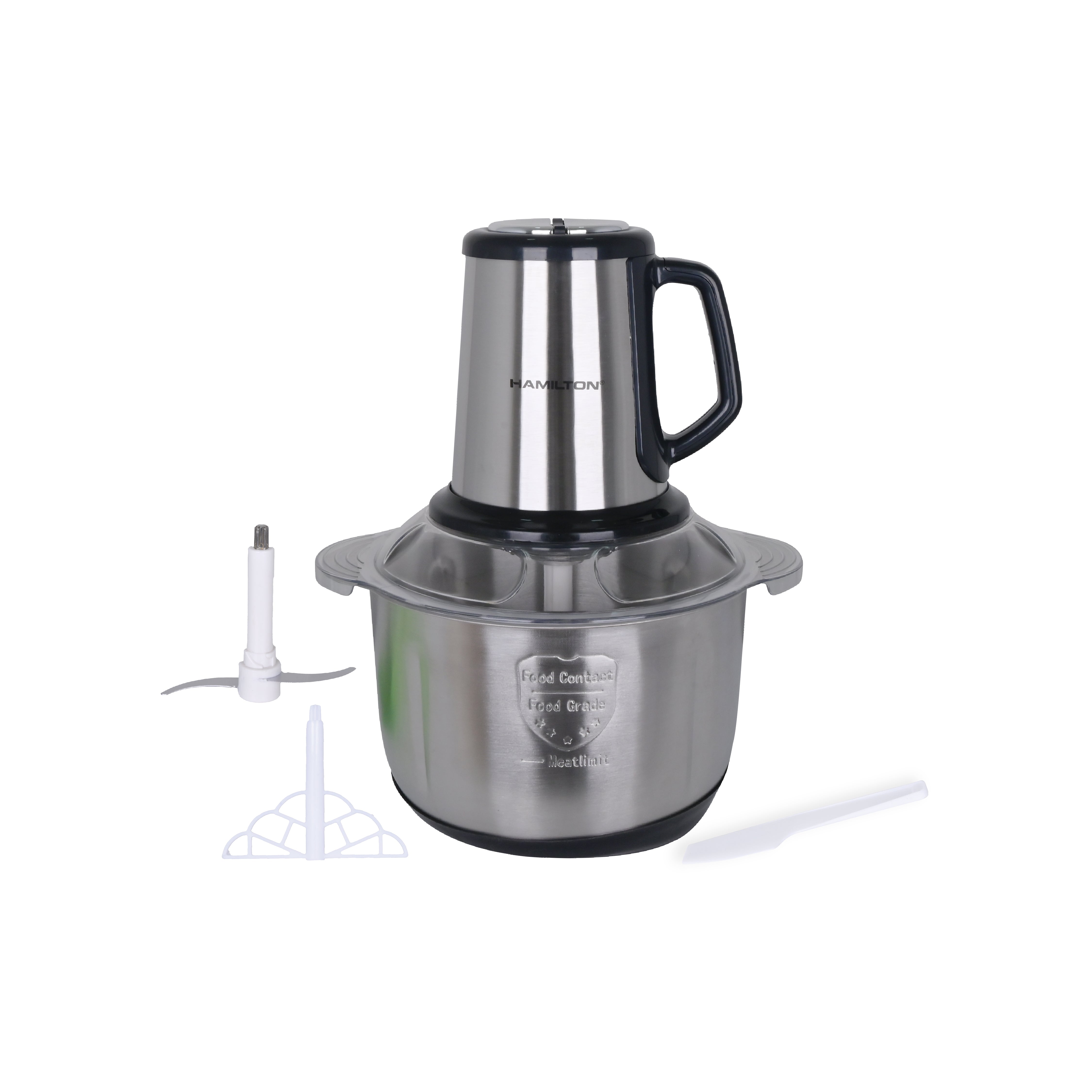Hamilton 2-in-1 Food Chopper & Mixer -100% Copper HT3810