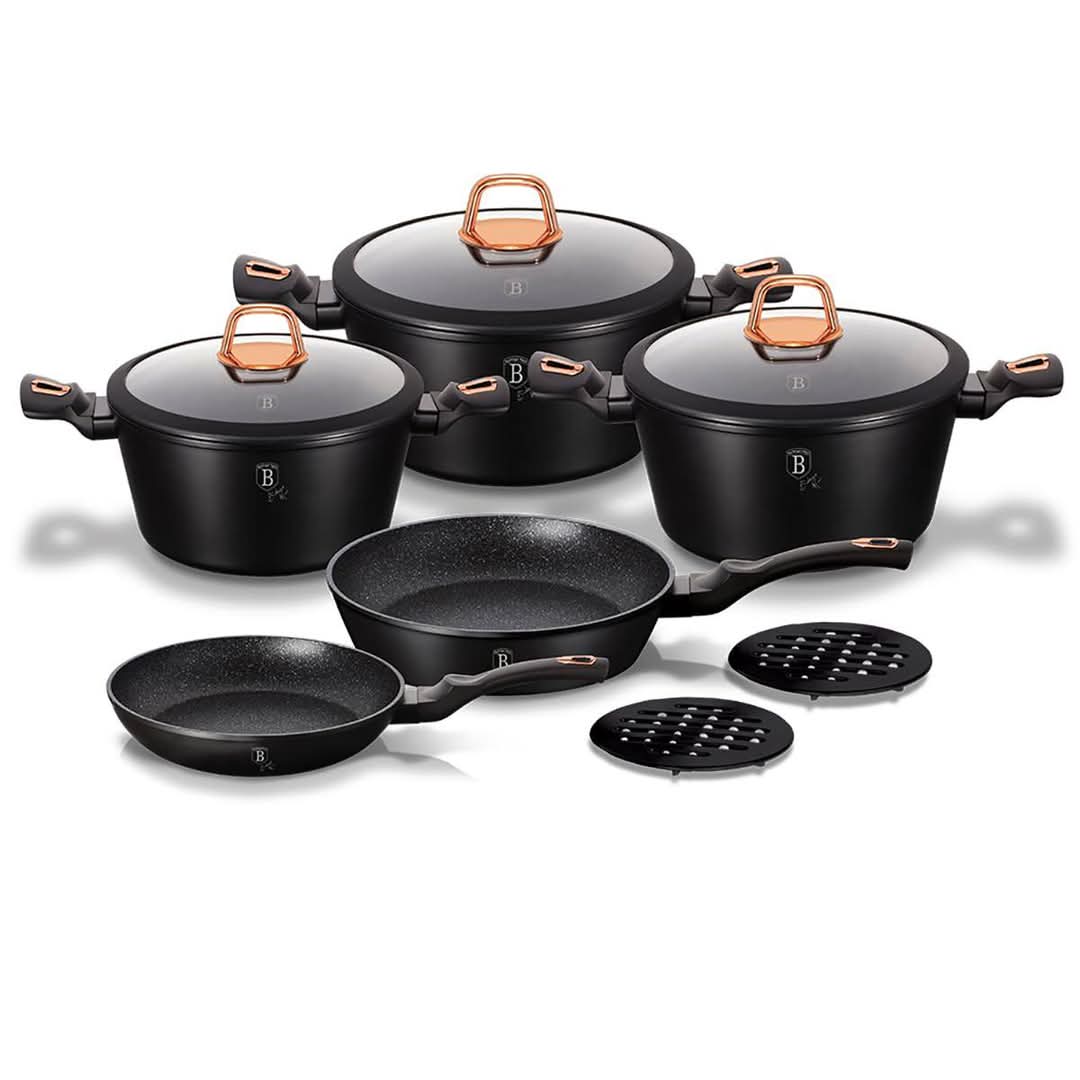 Baroly Granite Cookware Set 10pcs