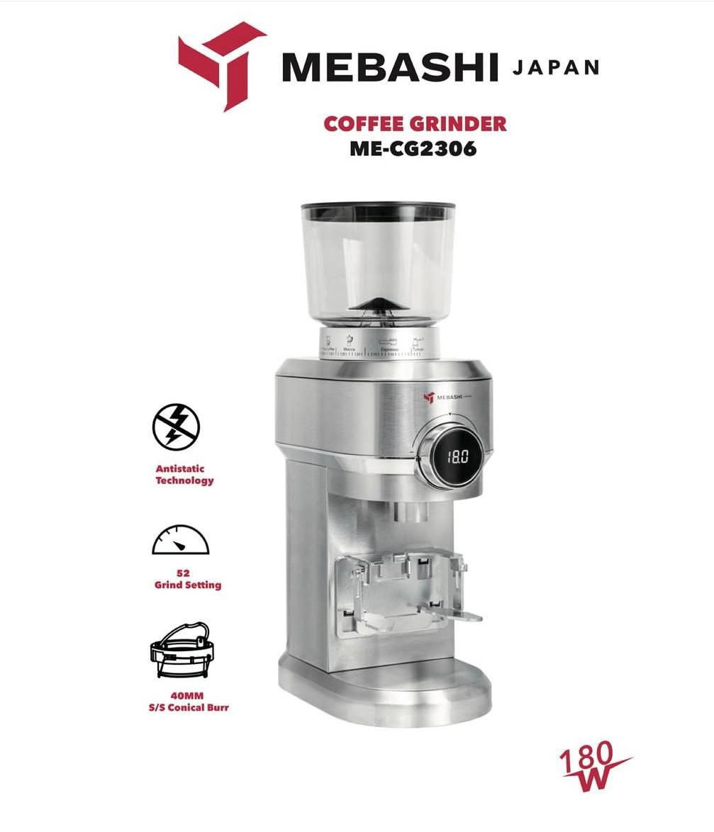 Mebashi Digital Coffee Grinder ME-CG2306