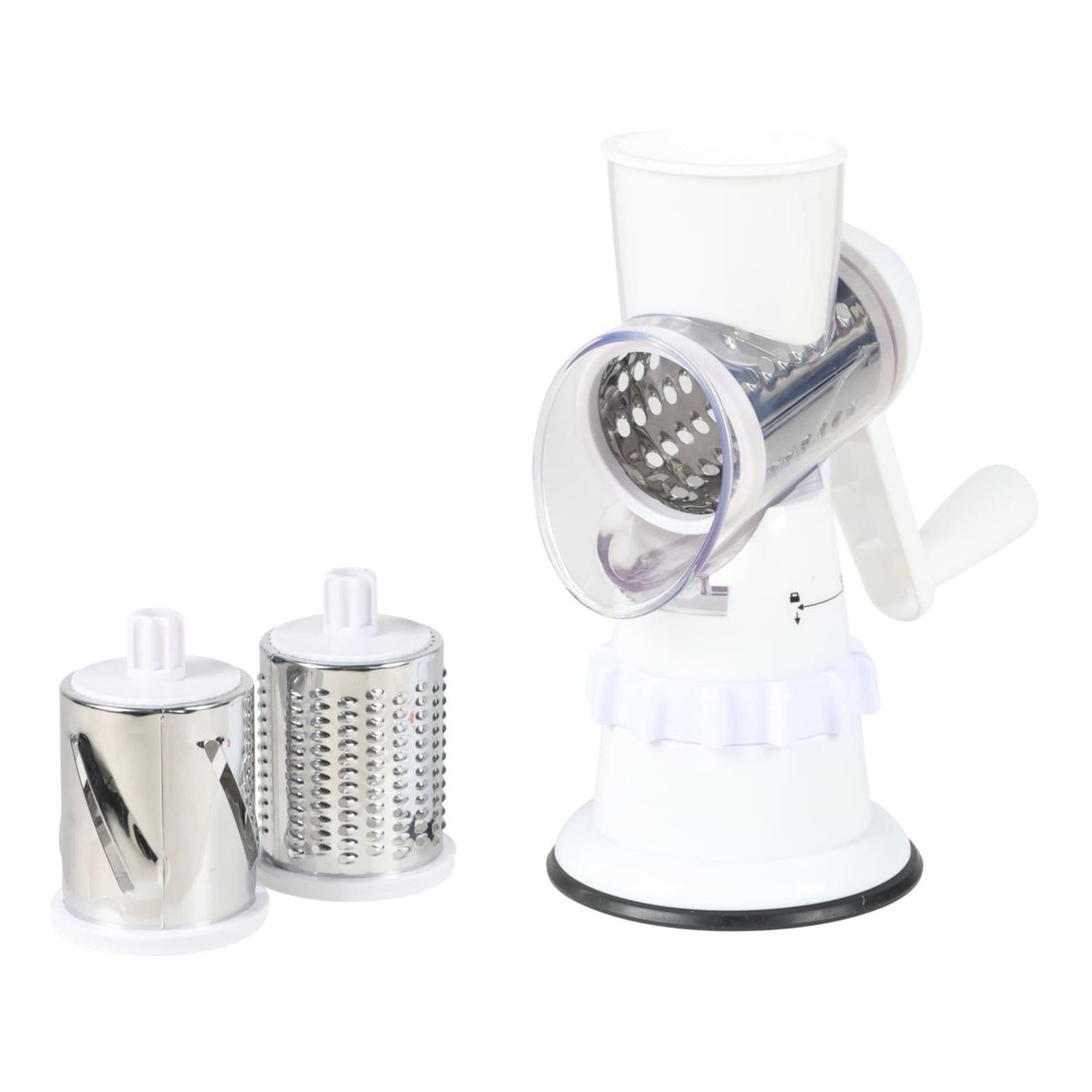 Multi-Function Rotary Vegetable Grater & Slicer - TW 33604